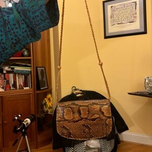 Vintage Snakeskin Should Bag